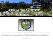 Tablet Screenshot of 3springs.org